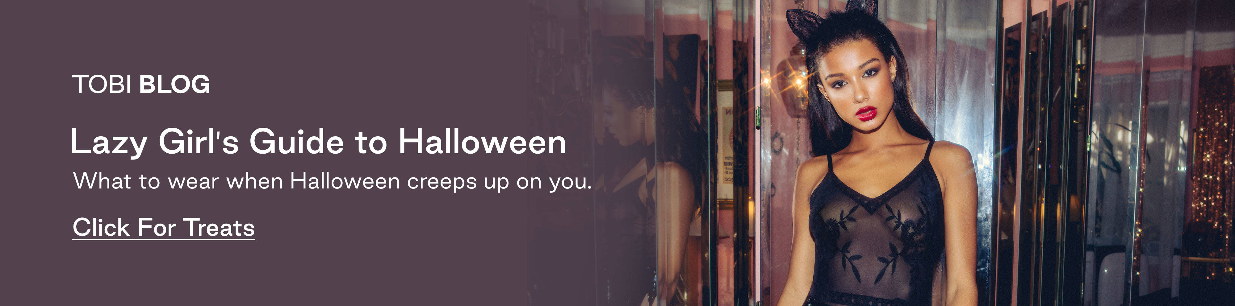 Tobi Blog: Lazy Girls Guide To Halloween, What To Wear When Halloween Creeps Up On You. Click For Treats. Sexy Cat Woman