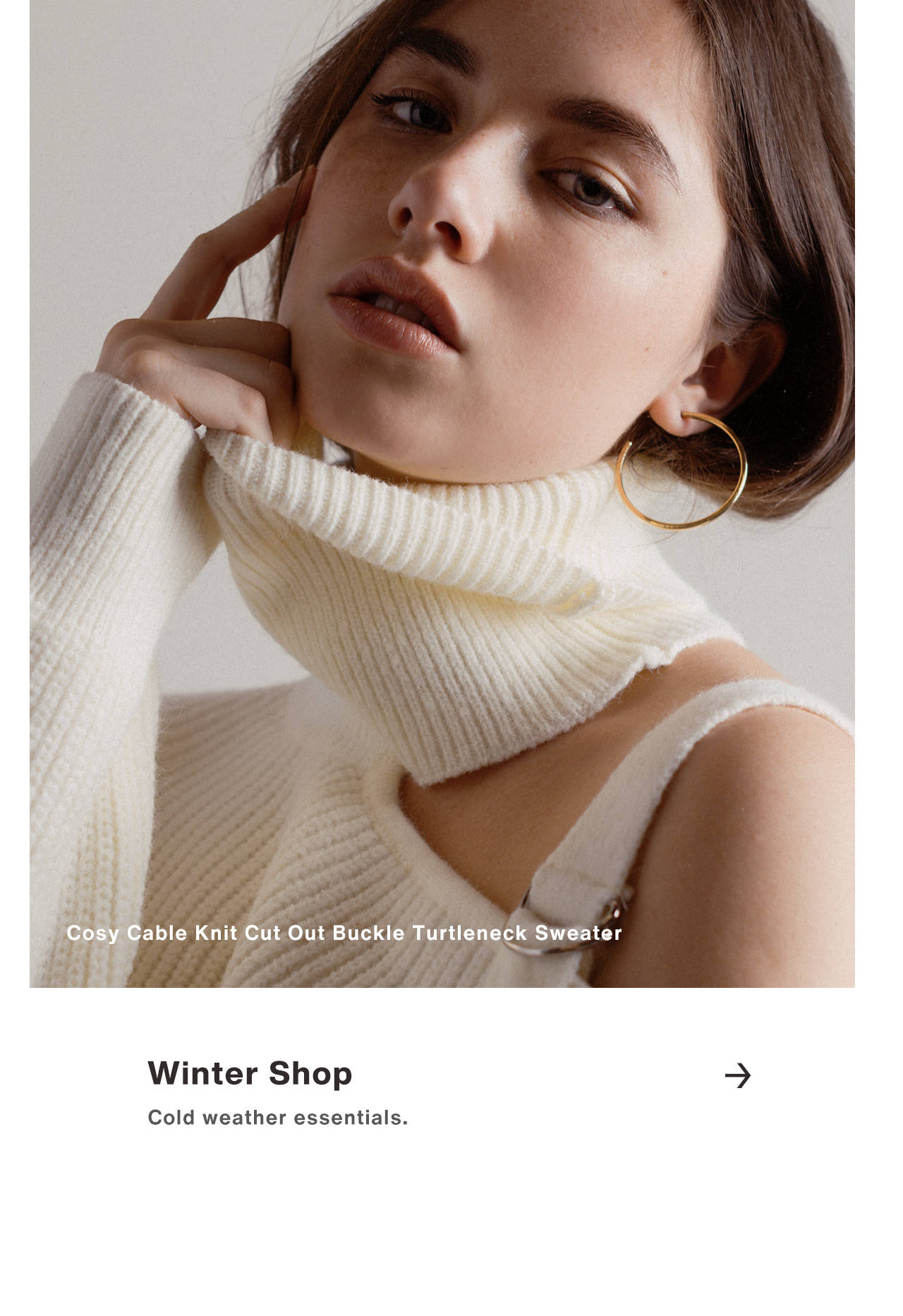 Winter Shop - Cold weather essentials.