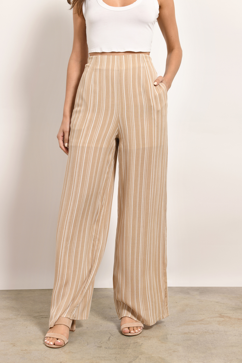 Flowy Striped Pants on Sale, UP TO 62% OFF | www.editorialelpirata.com