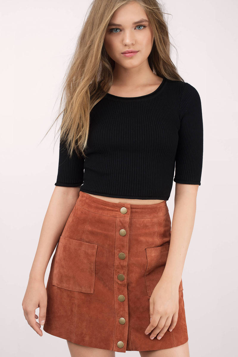 short cropped sweater