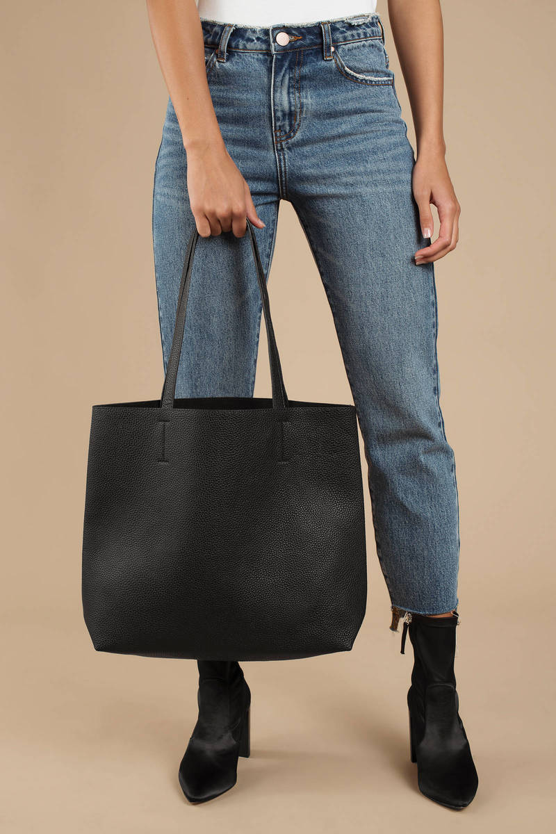 Handbags Australia | Black Leather Tote Bags, Bags Online | Tobi AU