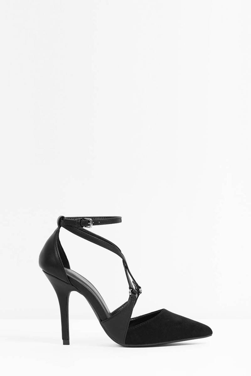 Lovisa Pointed Stiletto Heels in Black - $23 | Tobi US