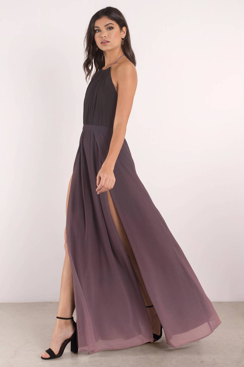 elfie ombre maxi dress