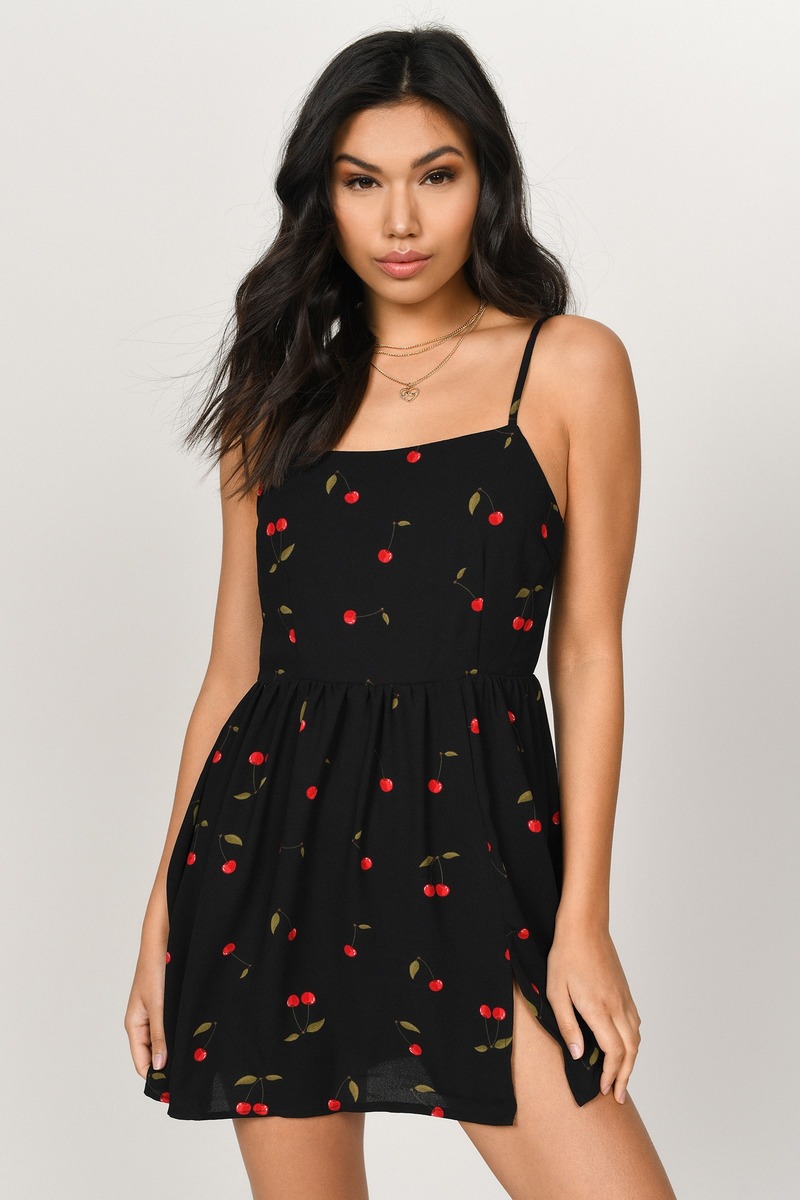 black cherry dress