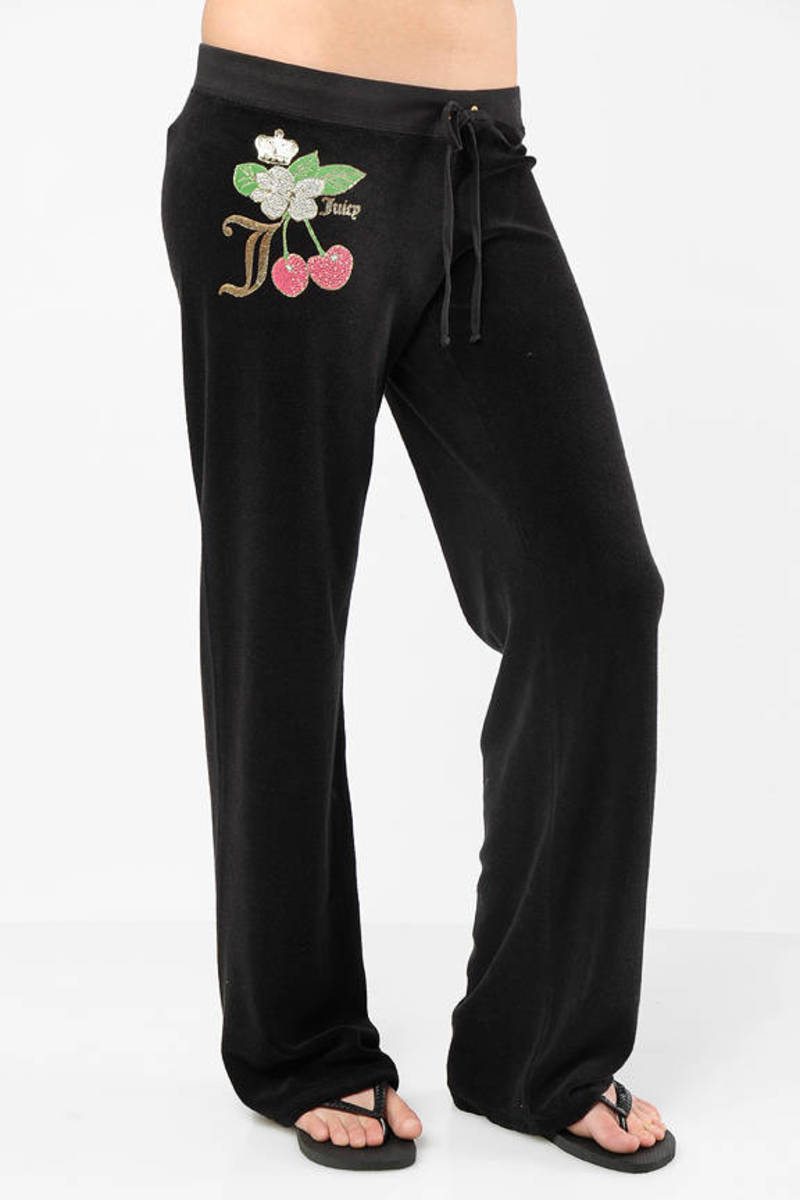 juicy couture black sweatpants