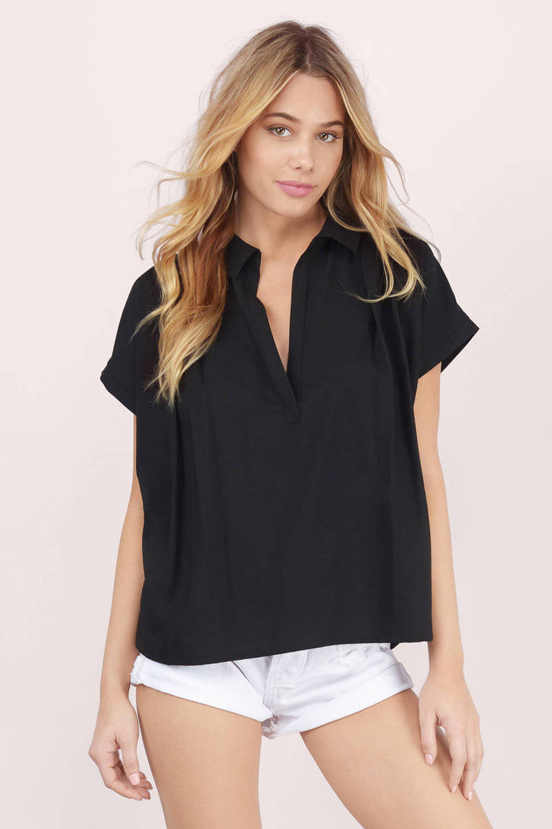 Schooled You Collared Blouse - $36 | Tobi US