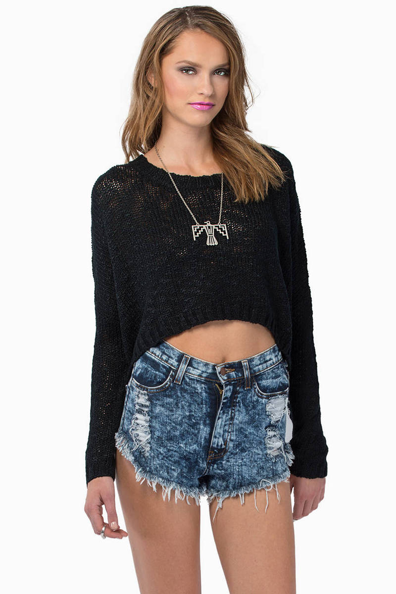 Secretly Solid Knit Sweater - $19 | Tobi US