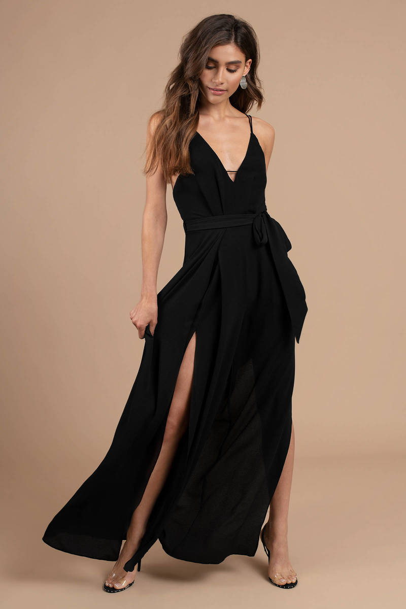 high slit jumpsuit