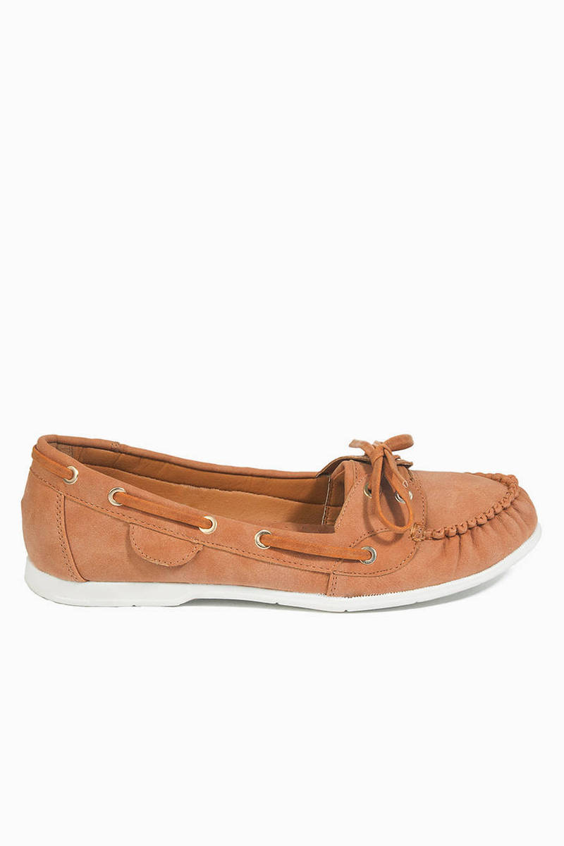 Yacht Party Loafers in Camel - $24 | Tobi US