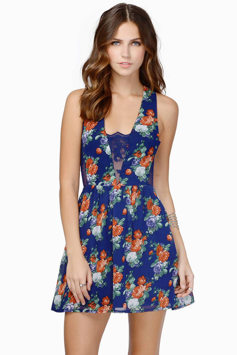 Blue Meet Again Dress - $10 | Tobi US