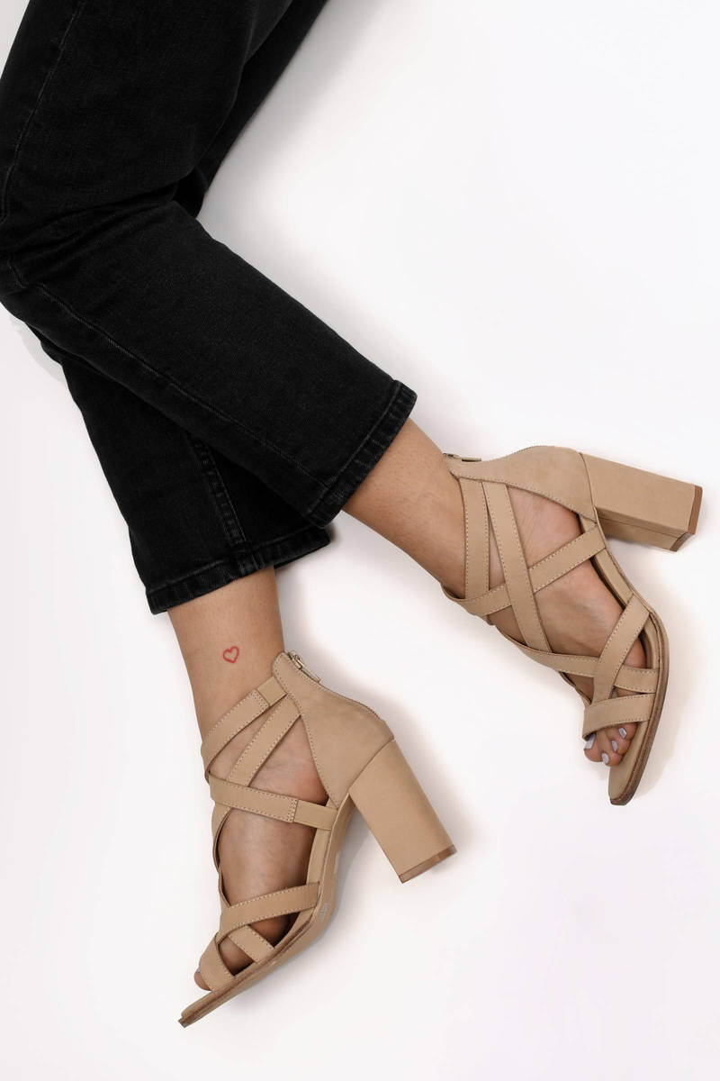 chinese laundry lace up heels
