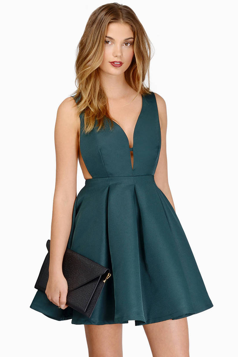 Save The Date Dress in Green - $31 | Tobi US