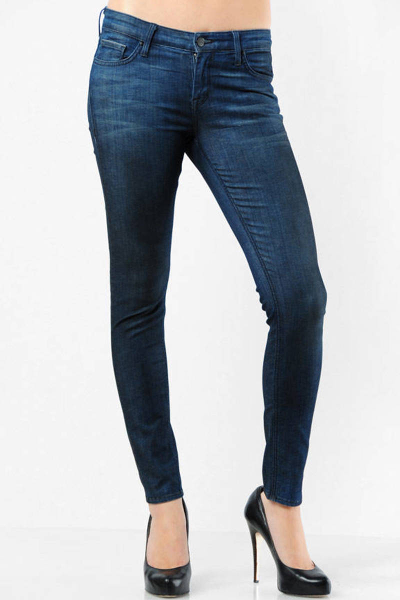 Taylor Jacobson Minx Jeans in Industrial - $168 | Tobi US