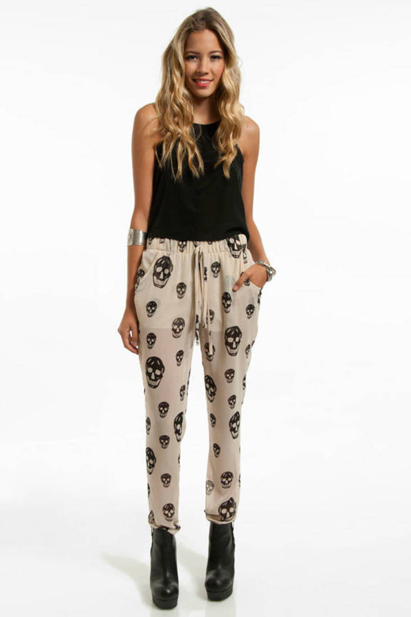 polo skull pants