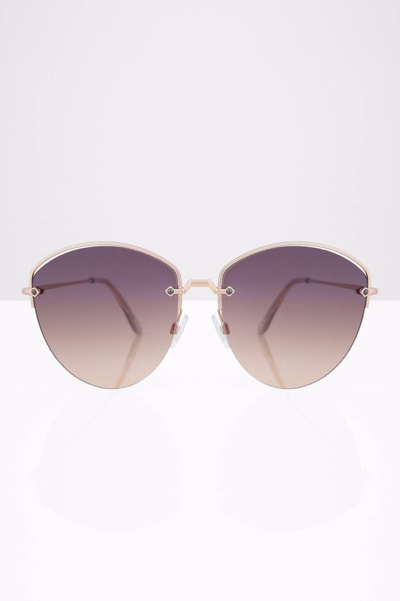 Find Me Oversized Gradient Sunglasses in Lavender - $3 | Tobi US