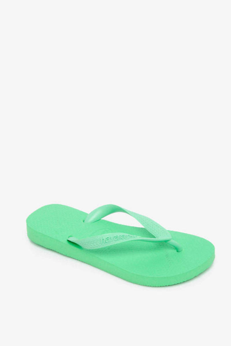 havaianas mint green