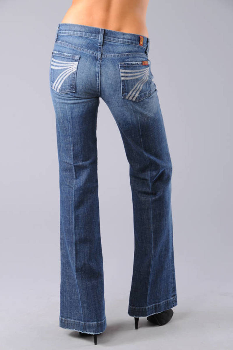 calvin klein blue jeans
