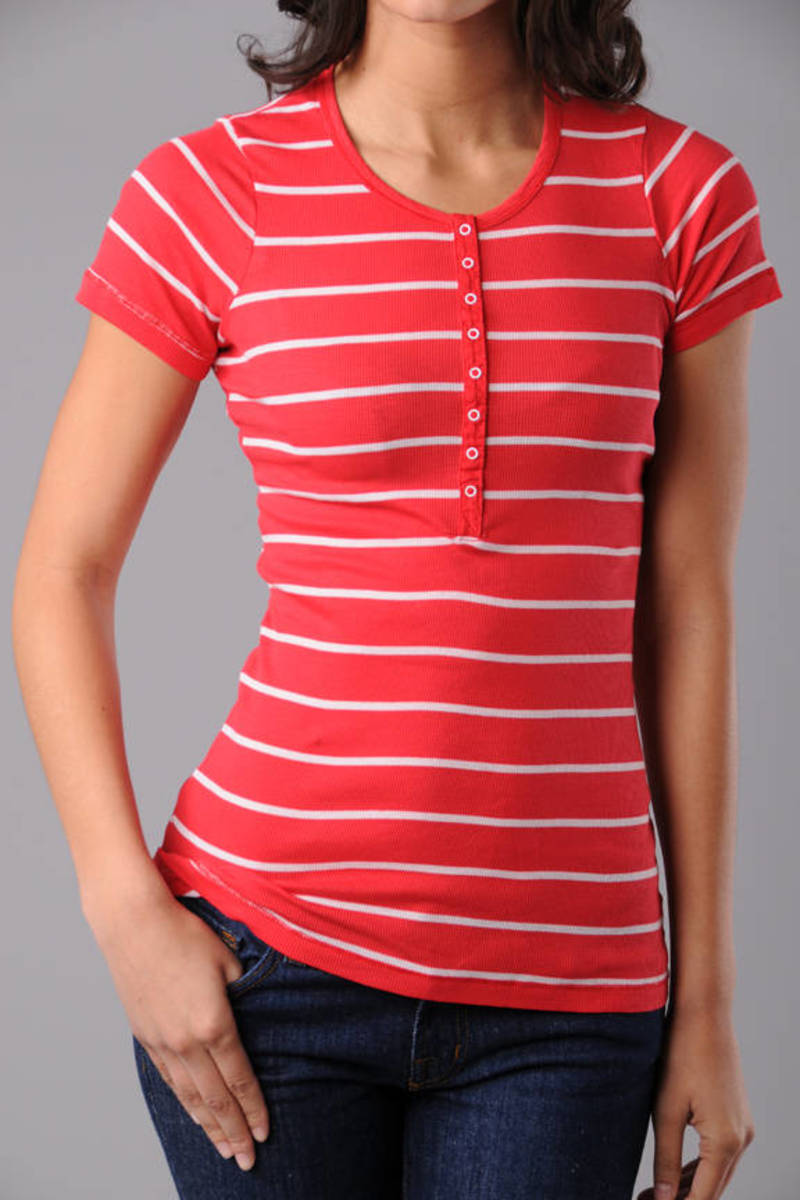 splendid striped top