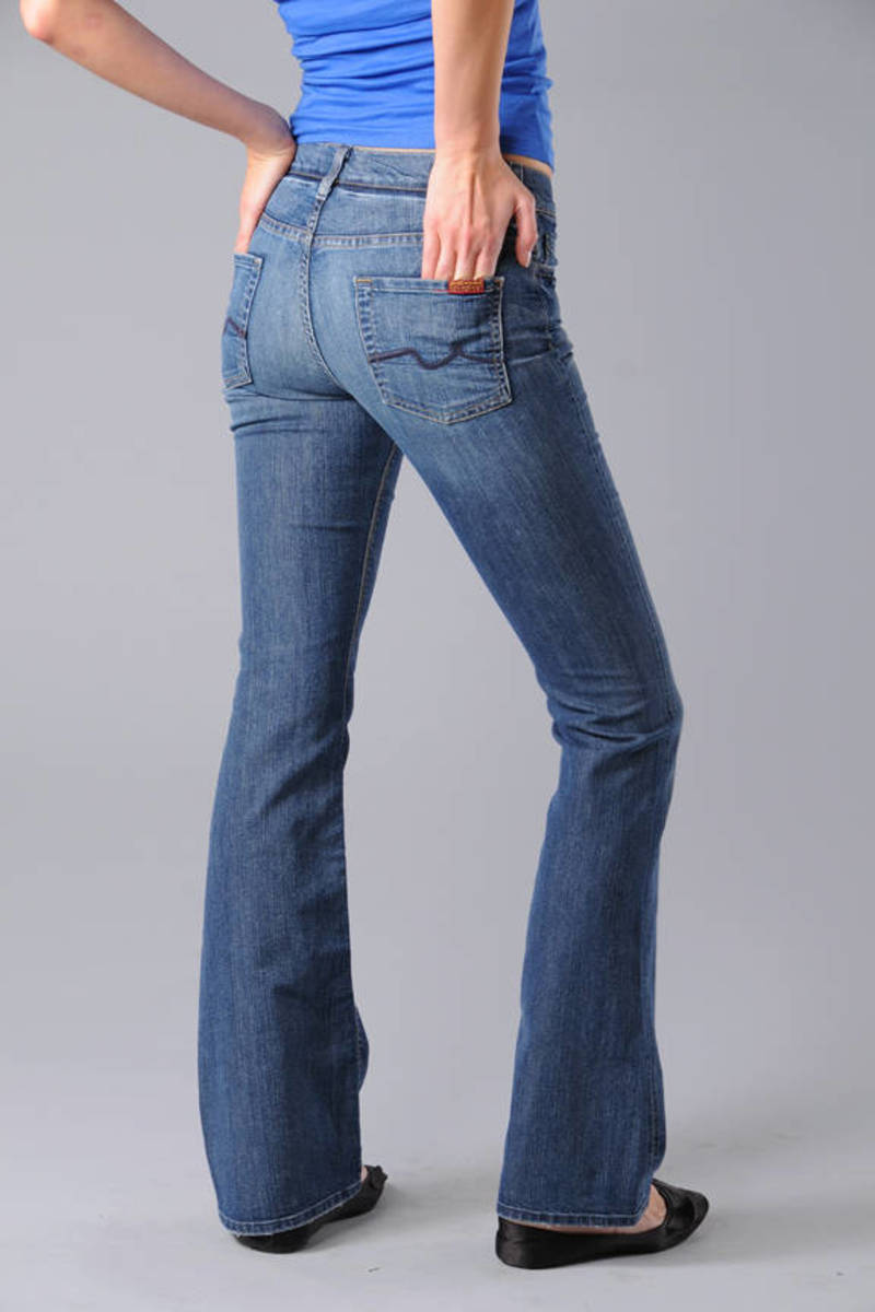 seven for all mankind bootcut jeans