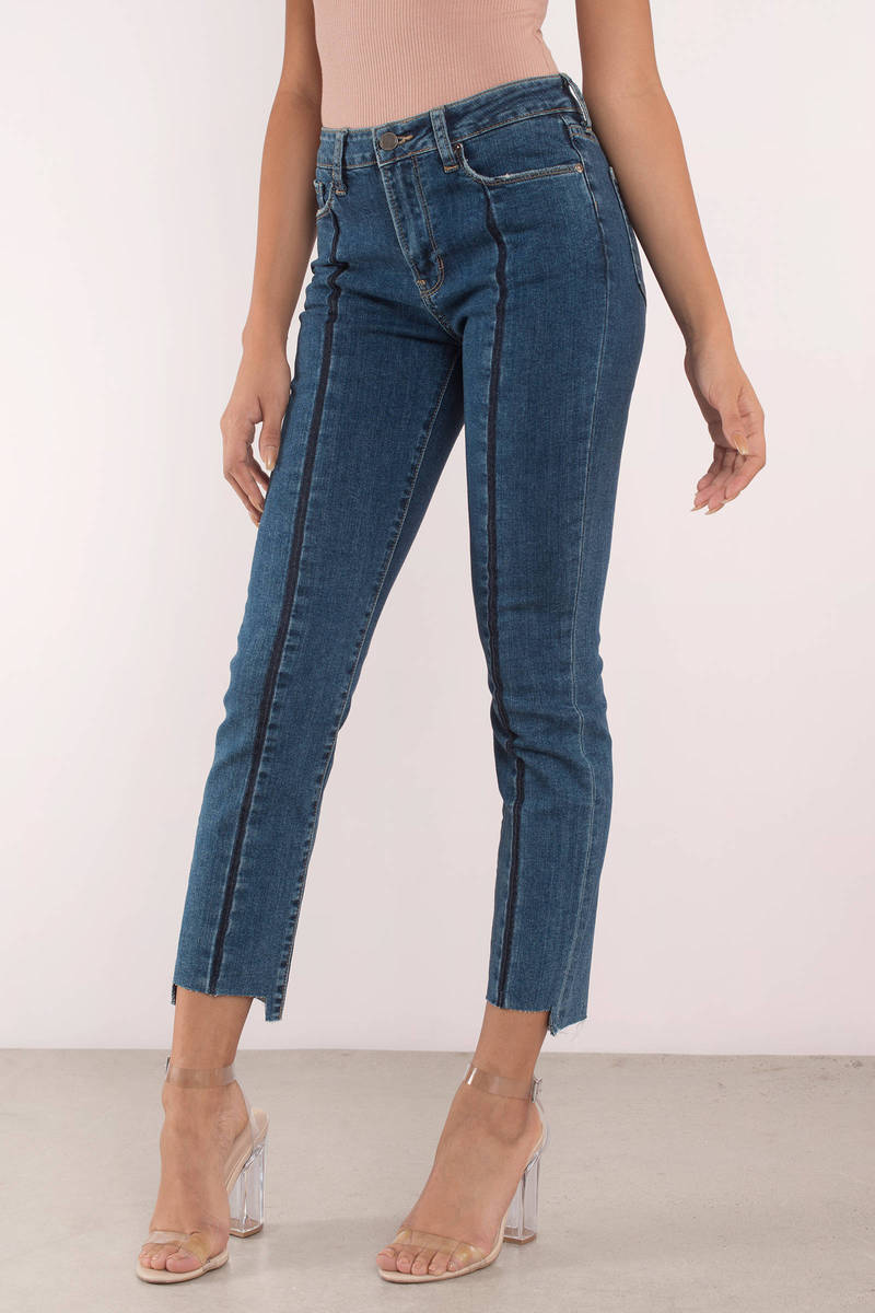 cropped pants jeans