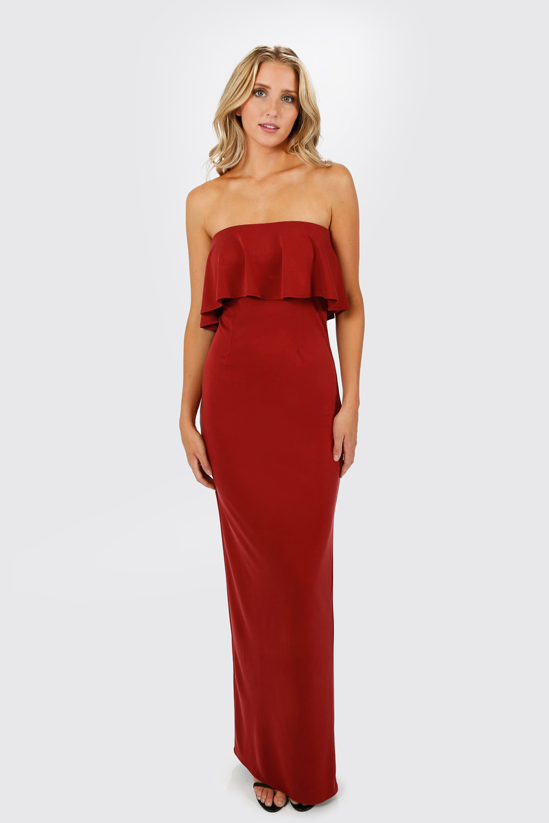 formal gown bodycon maxi dress