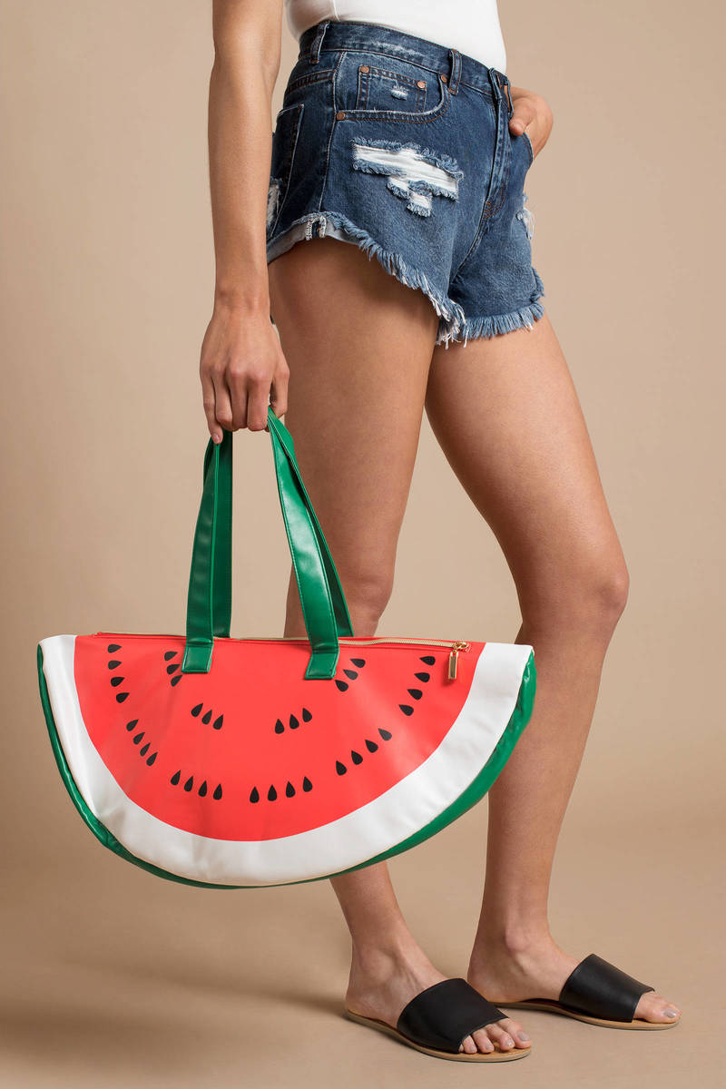 Watermelon Splash Crop Top