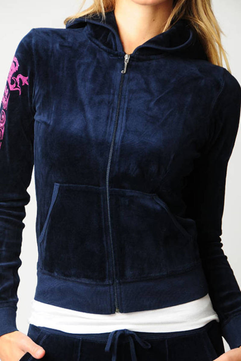 velvet juicy couture jacket