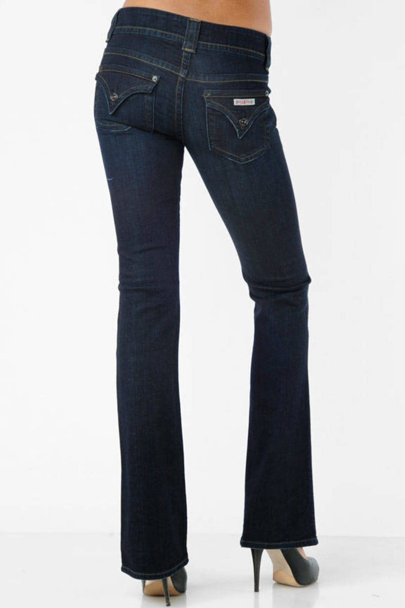 Midrise Signature Bootcut Jeans in St 