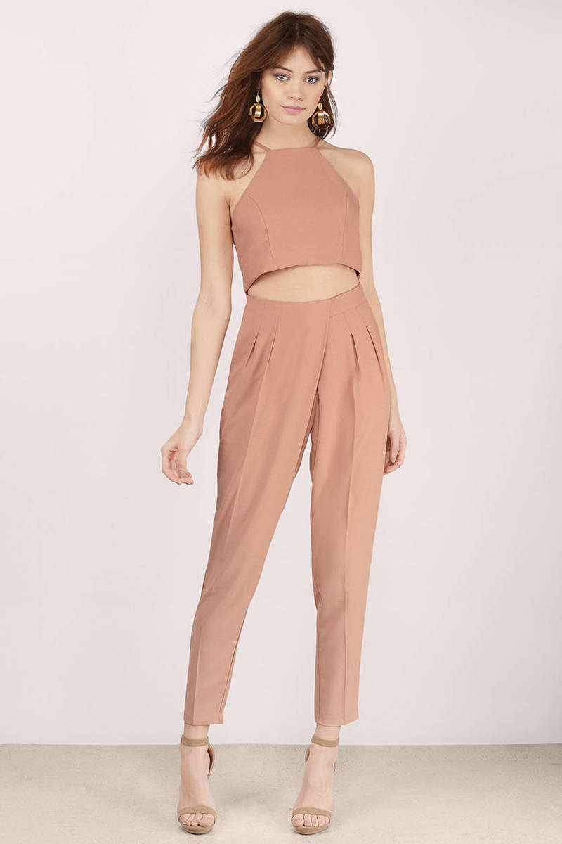 two piece jumpsuit set formal