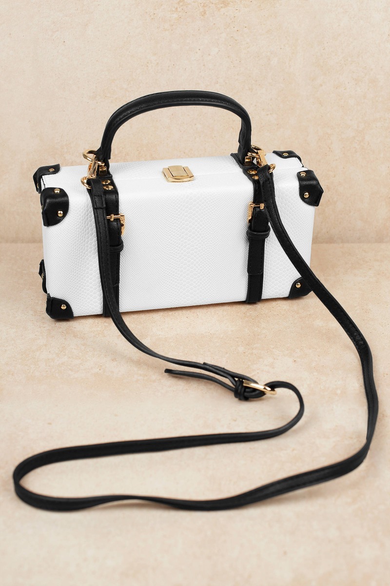 White Like Dreams Bag - Trunk Bag - White Crossbody Bag - Padded Bag - $44 | Tobi US