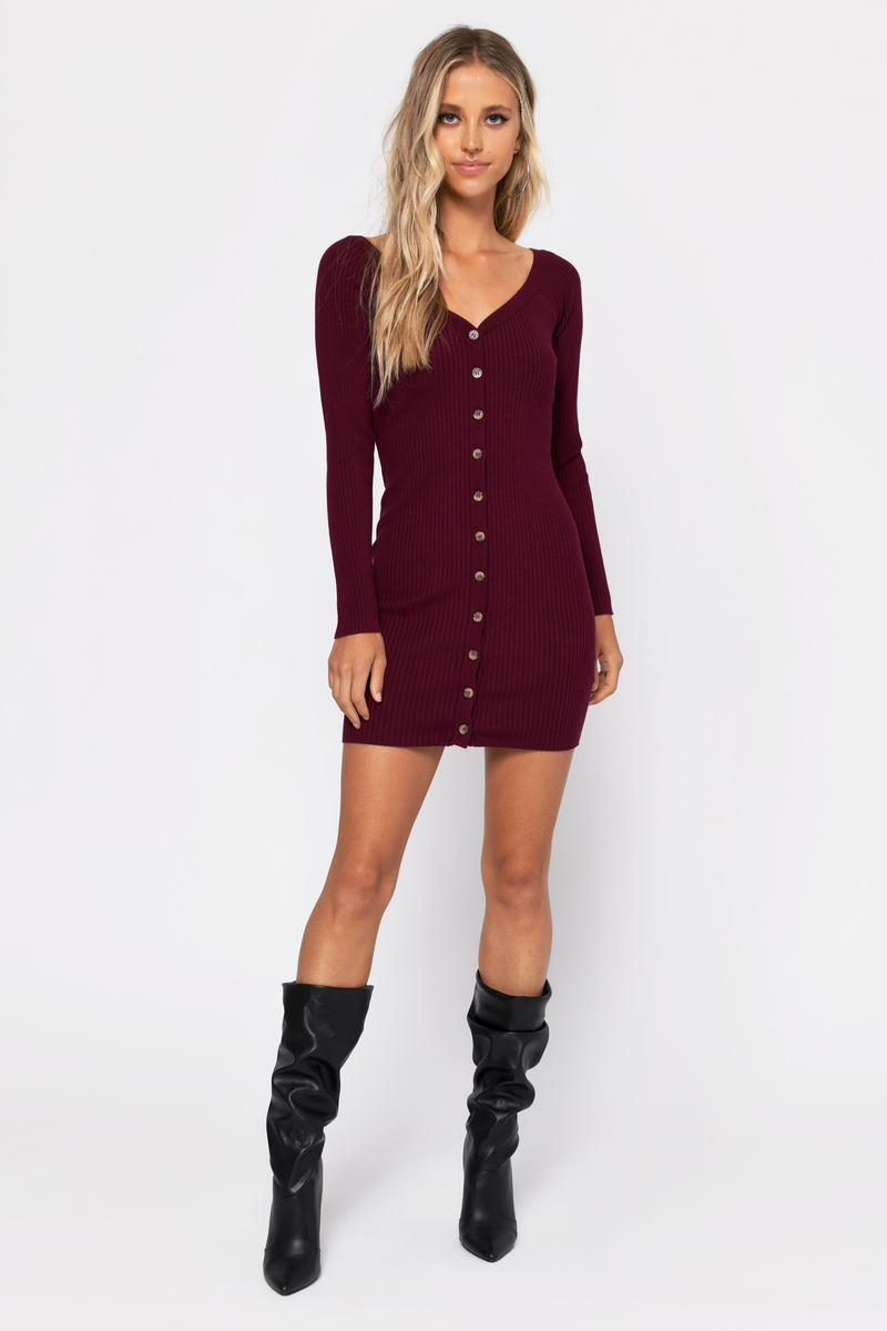 wine sweater outfits