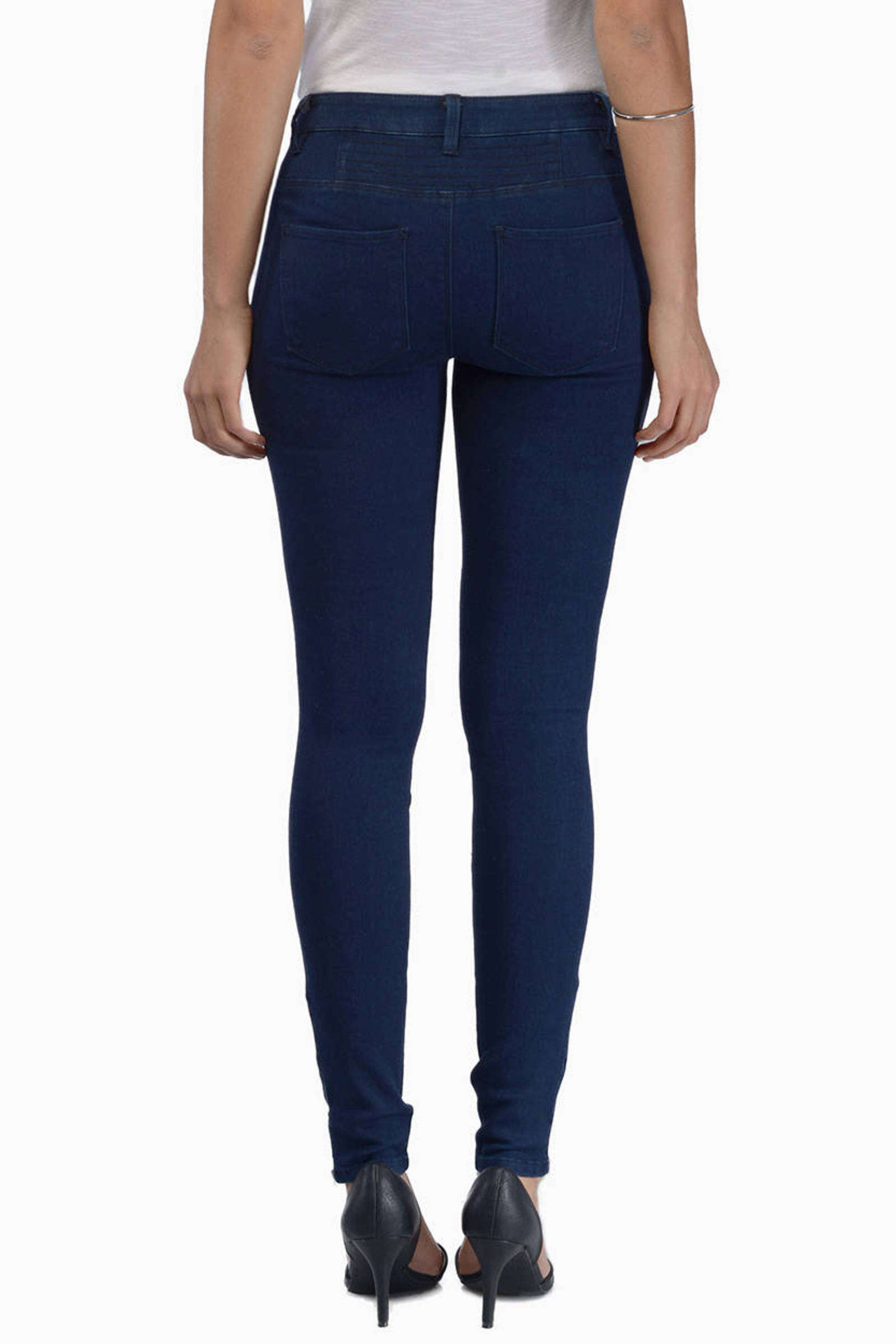 Alina Jeans in Navy - $25 | Tobi US