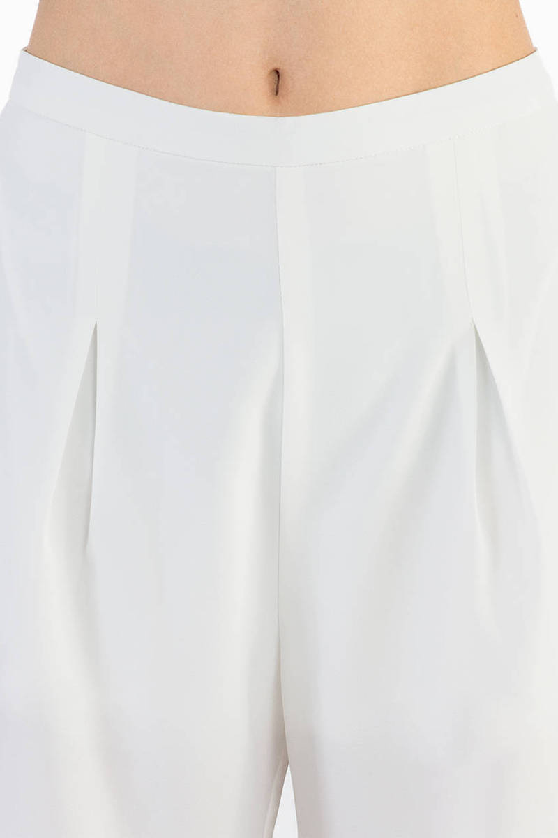 Safe And Sound Pants in Ivory - $66 | Tobi US