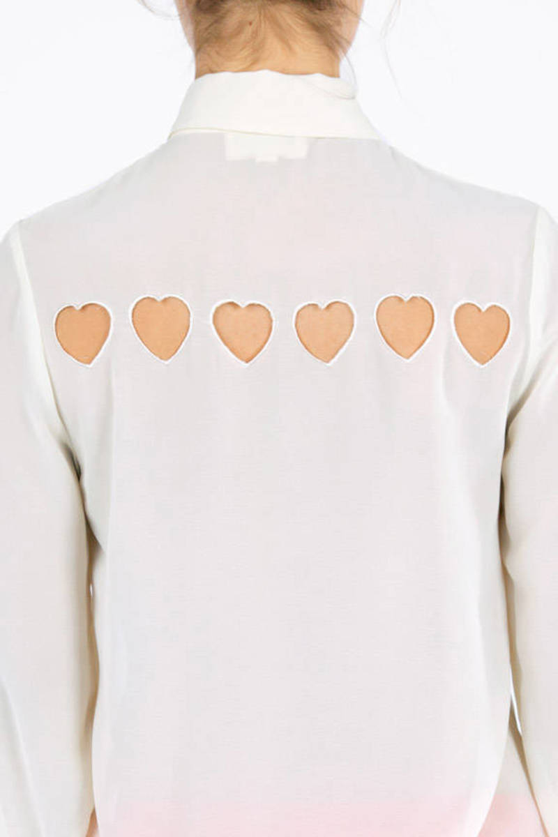 Hearts About Blouse | Tobi