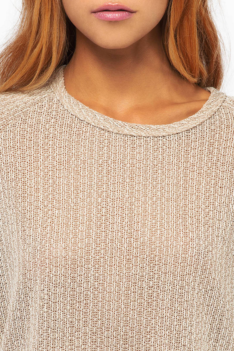 Illusion Knit Sweater | Tobi