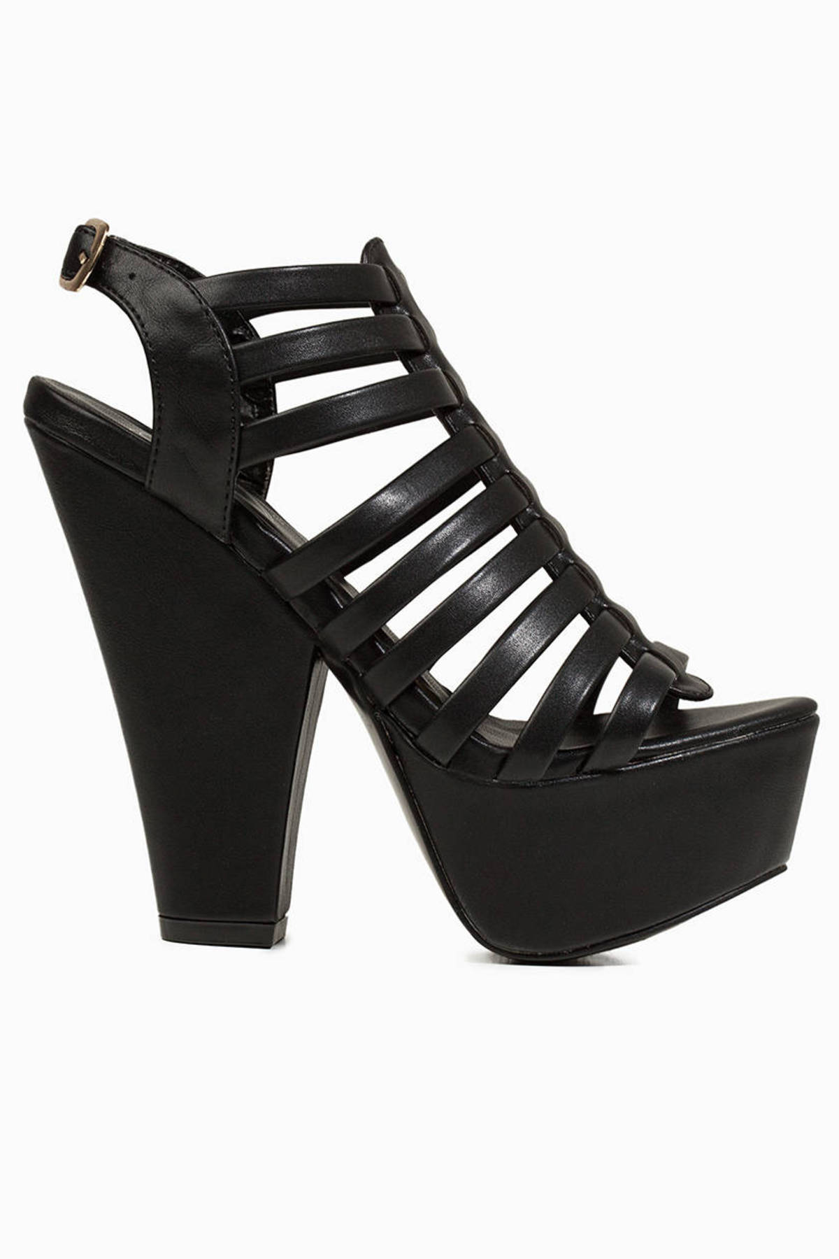 Josselyn Heels in Black - $74 | Tobi US
