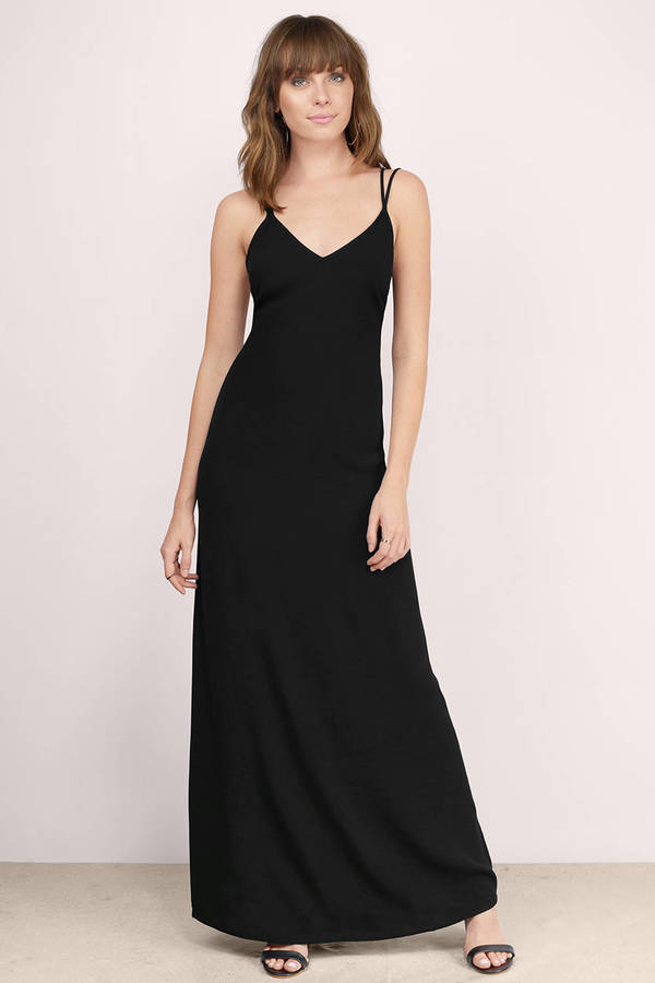 Sexy Black Maxi Dress Black Dress V Neck Dress Maxi Dress 13 