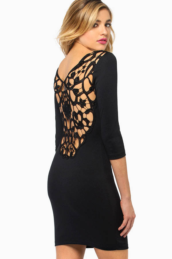 Lovely In Lace Dress in Black - $40 | Tobi US