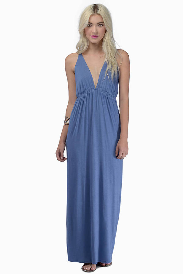Sun Dance Dress in Blue - $58 | Tobi US