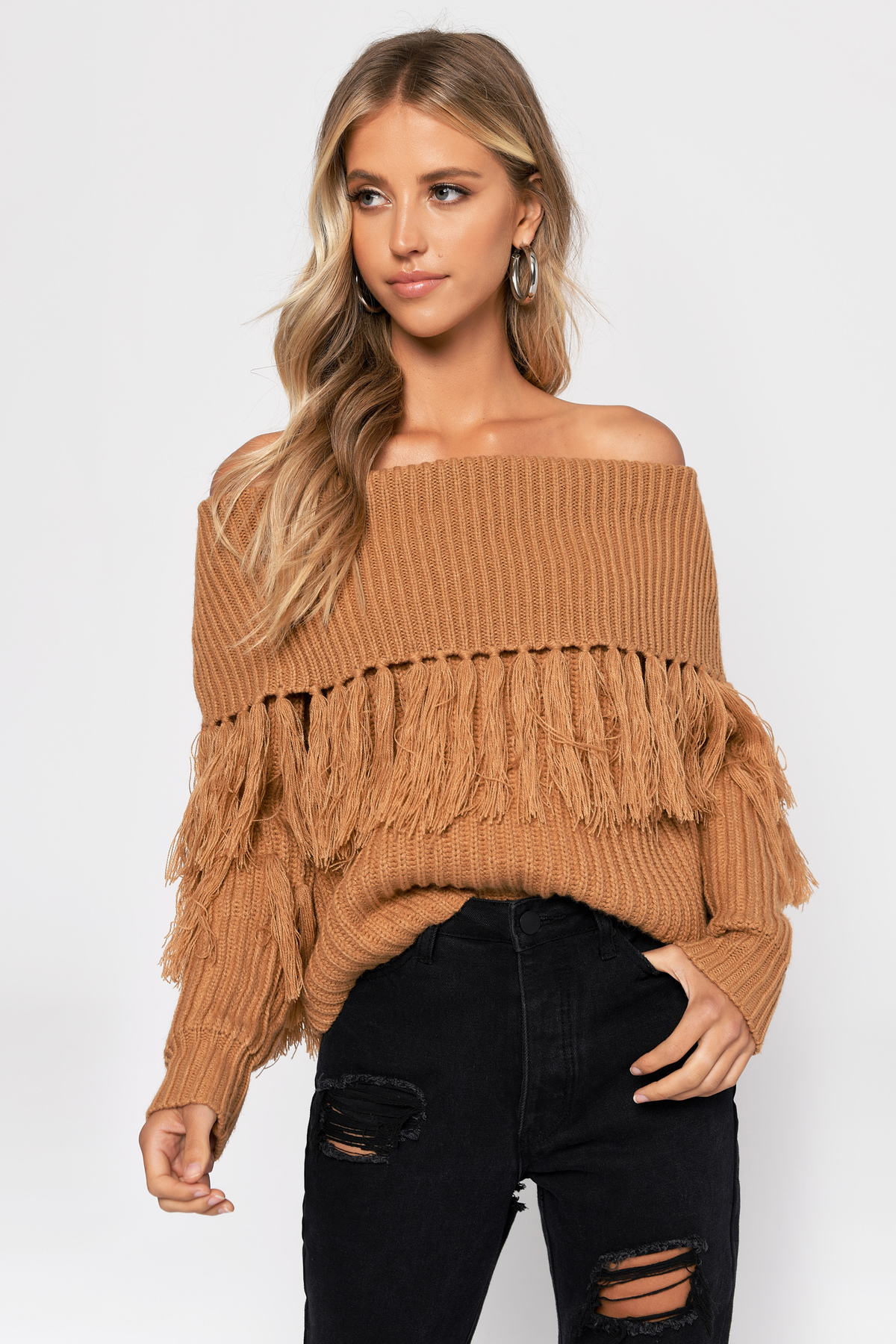 universal thread fringe sweater