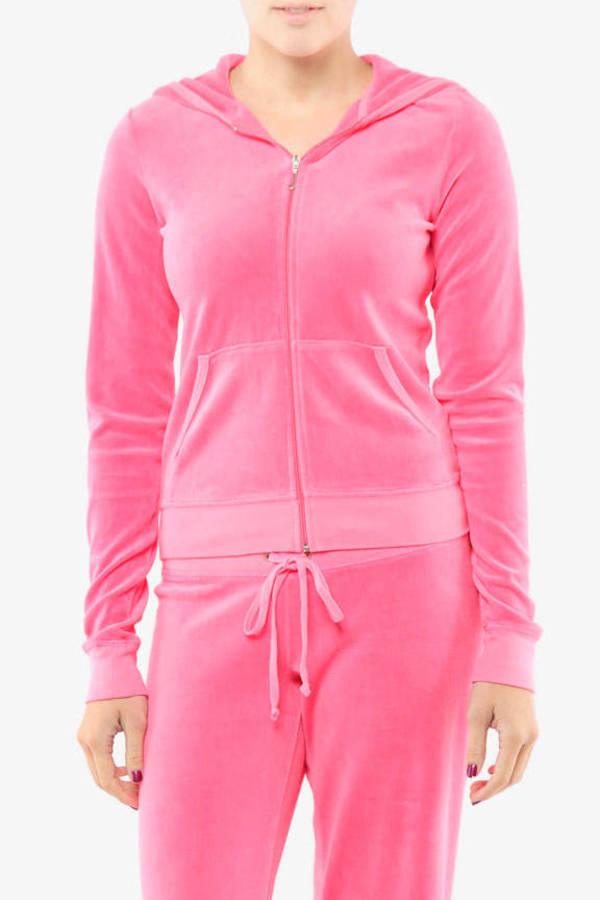 juicy couture pink hoodie