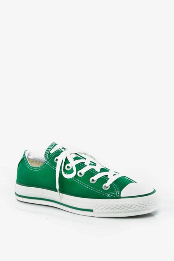 All Star Core Low Sneakers in Green - $45 | Tobi US