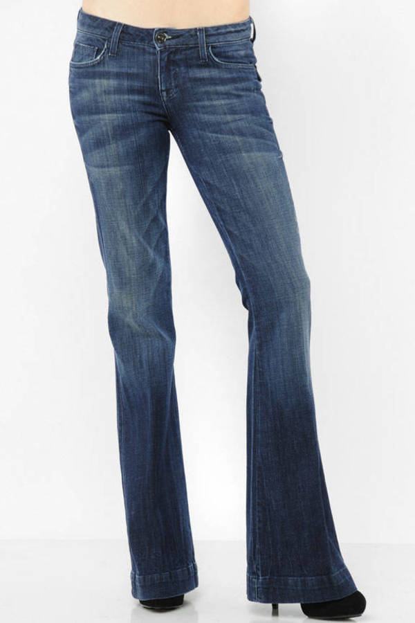 Woodstock Flare Jeans in Holbeach - $131 | Tobi US