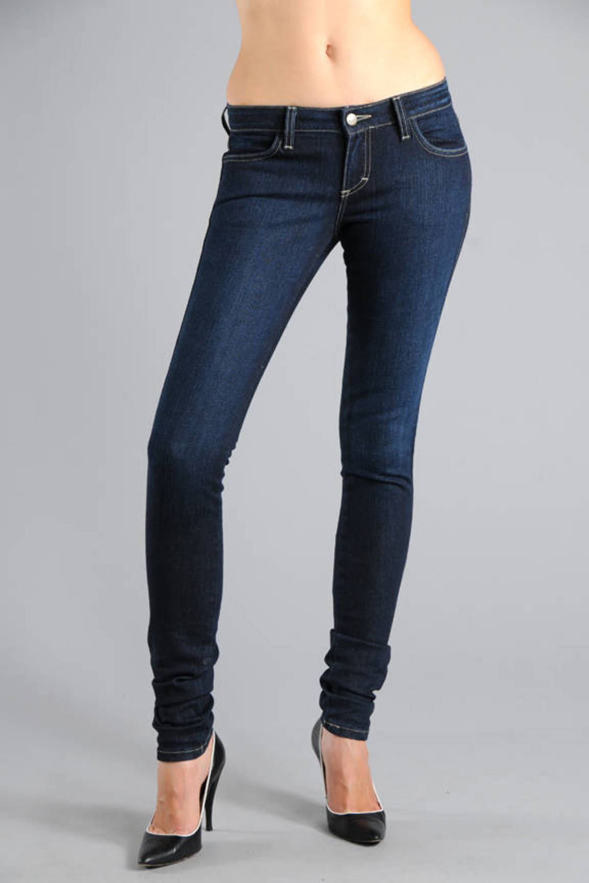 Blue Siwy Jeans - Simple Skinny Jeans - Blue Stretch Jeans