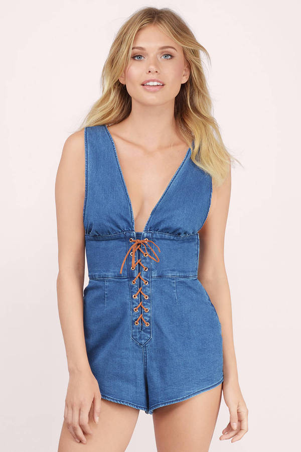 playsuit denim