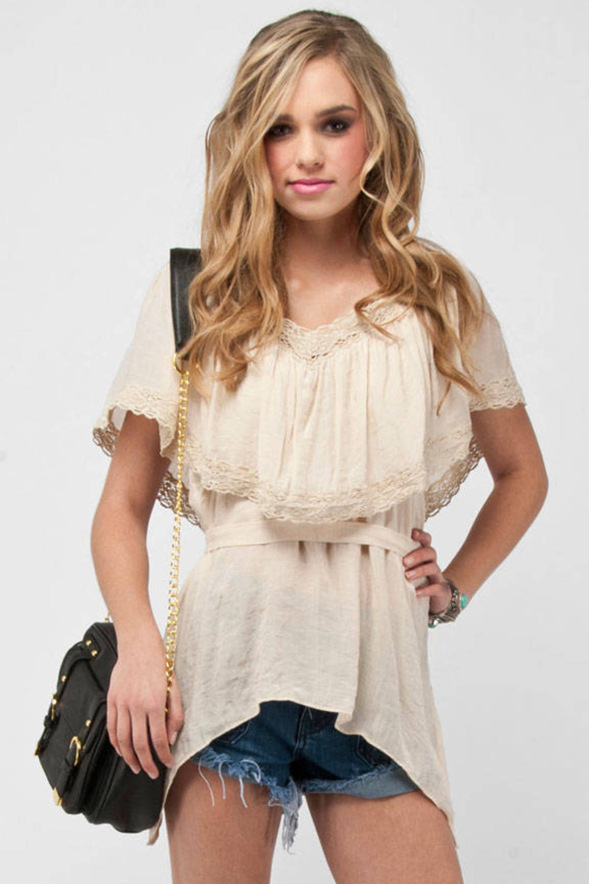 boho lace tops