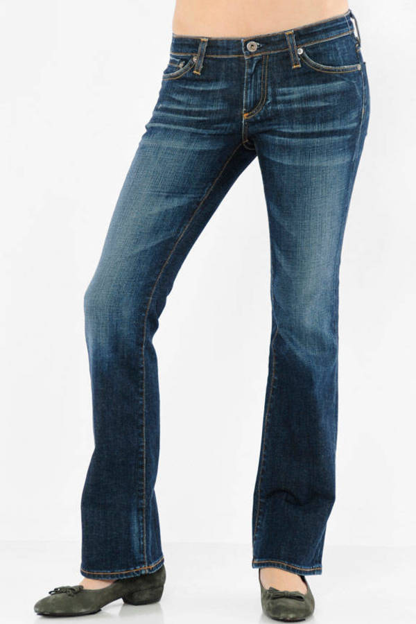 Angelina Petite Bootcut Jeans in Knoll - $92 | Tobi US
