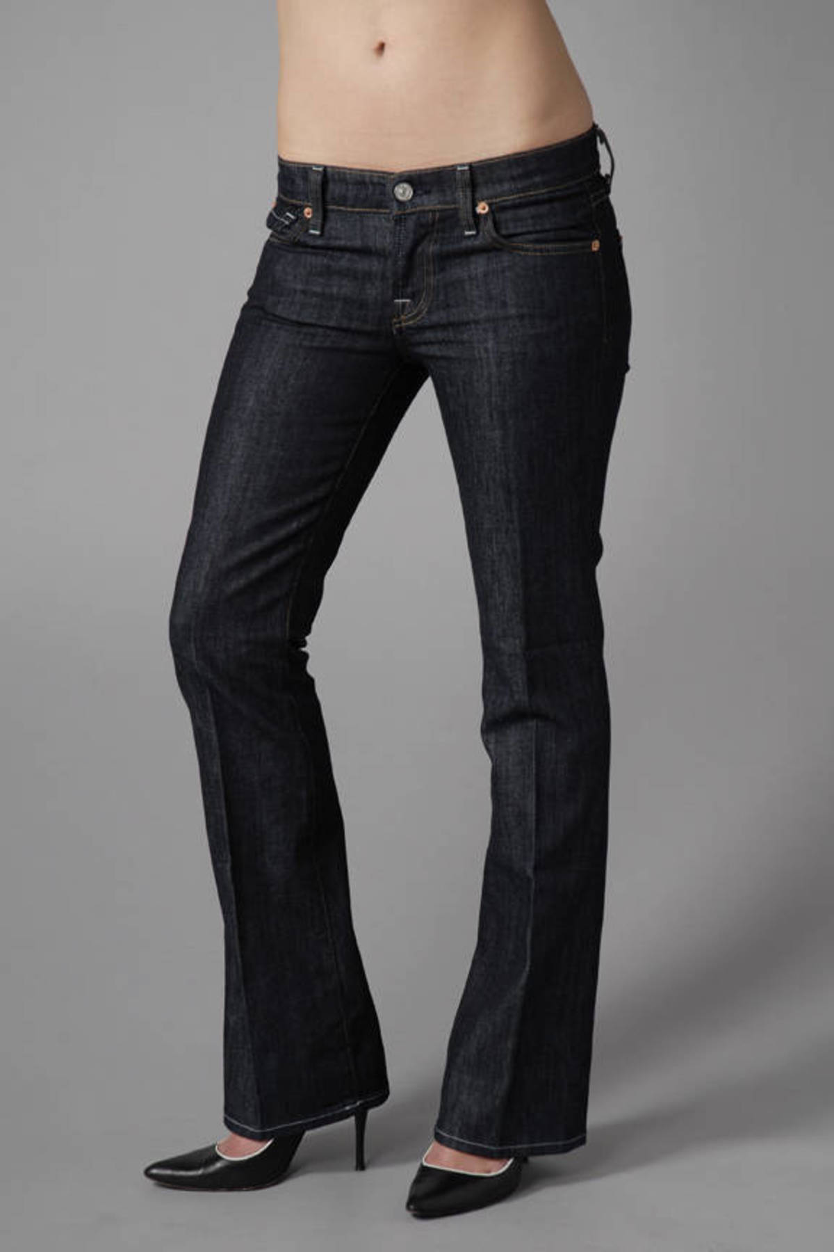 stretch bootcut jeans