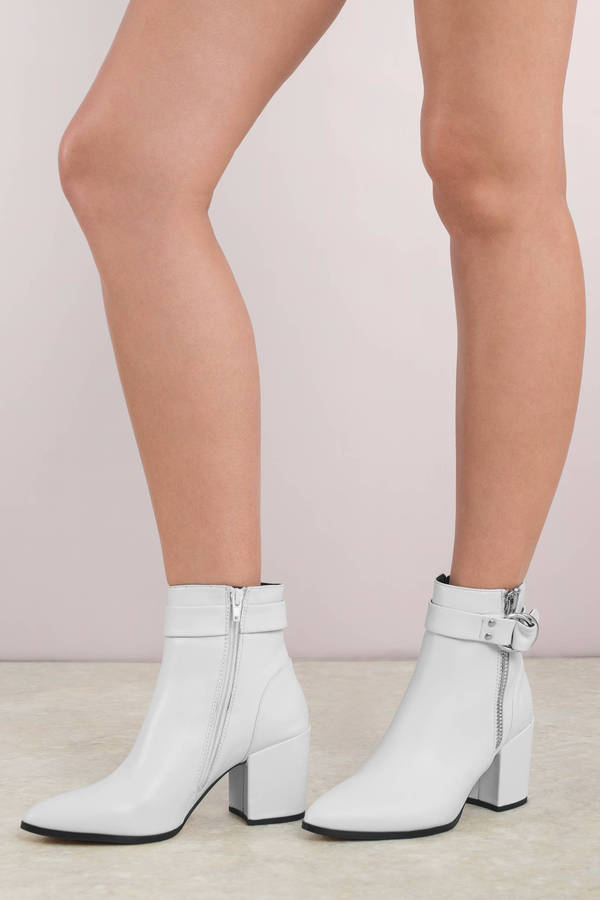 White Steve Madden Boots - Party Boots 