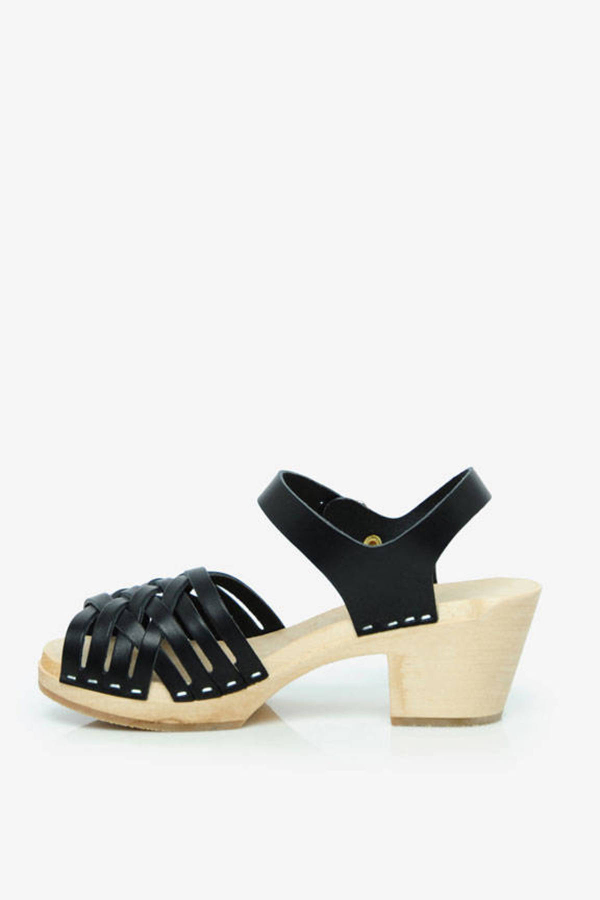 Braided Sandal Clogs in Black - $129 | Tobi US